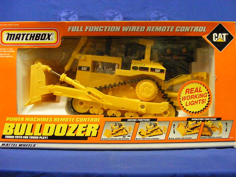 Caterpillar dozer remote controlled