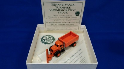 Picture of Dump Truck with Plow,  PA Turnpike