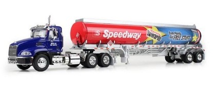 Picture of Mack Pinnacle with tank trailer SPEEDWAY