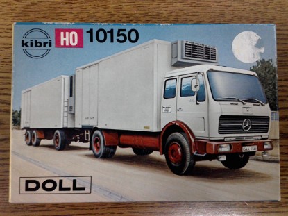 Picture of MB reefer truck & trailer