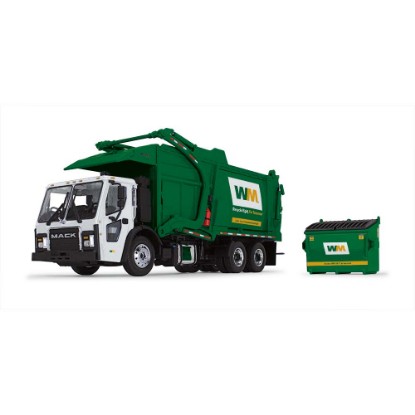 Picture of Mack LR McNeilus Meridian front Loader garbage truck- WM
